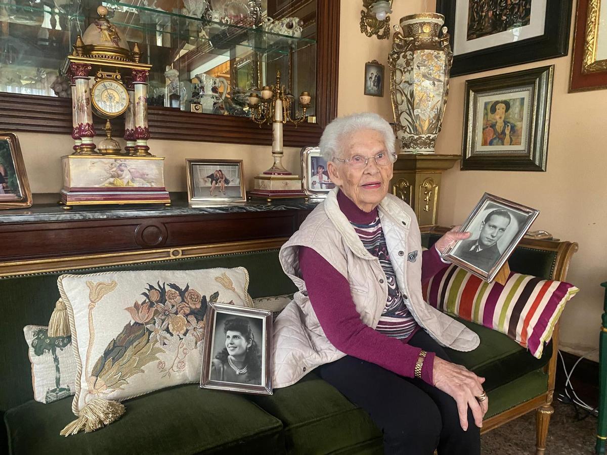 Laura Fernández cumplirá 102 años el próximo 4 de agosto.