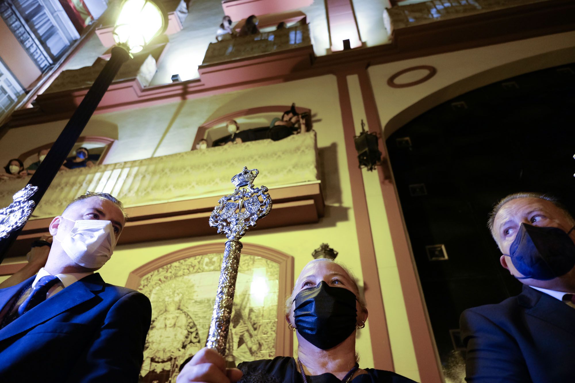 Traslado de la Virgen de la Victoria desde la Catedral de Málaga