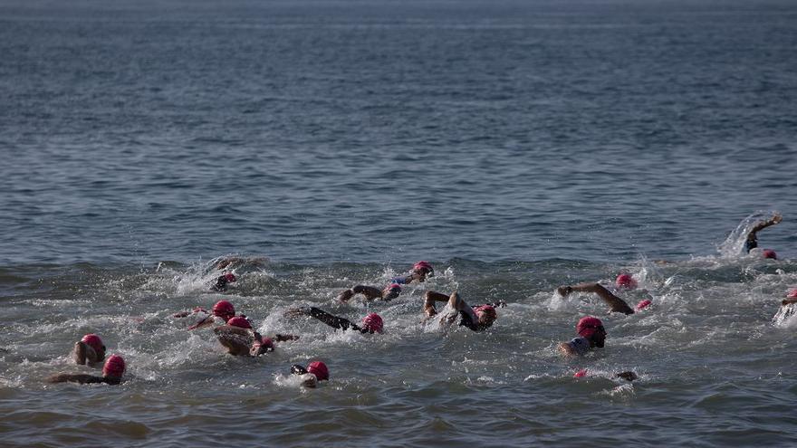 El Triatlón Bahía de Portmán, en imágenes