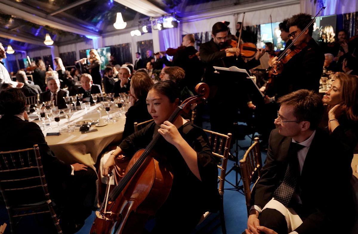 La gala se cerró con la interpretación de la séptima sinfonía de Beethoven, a cargo de la orquesta ADDA de Alicante.