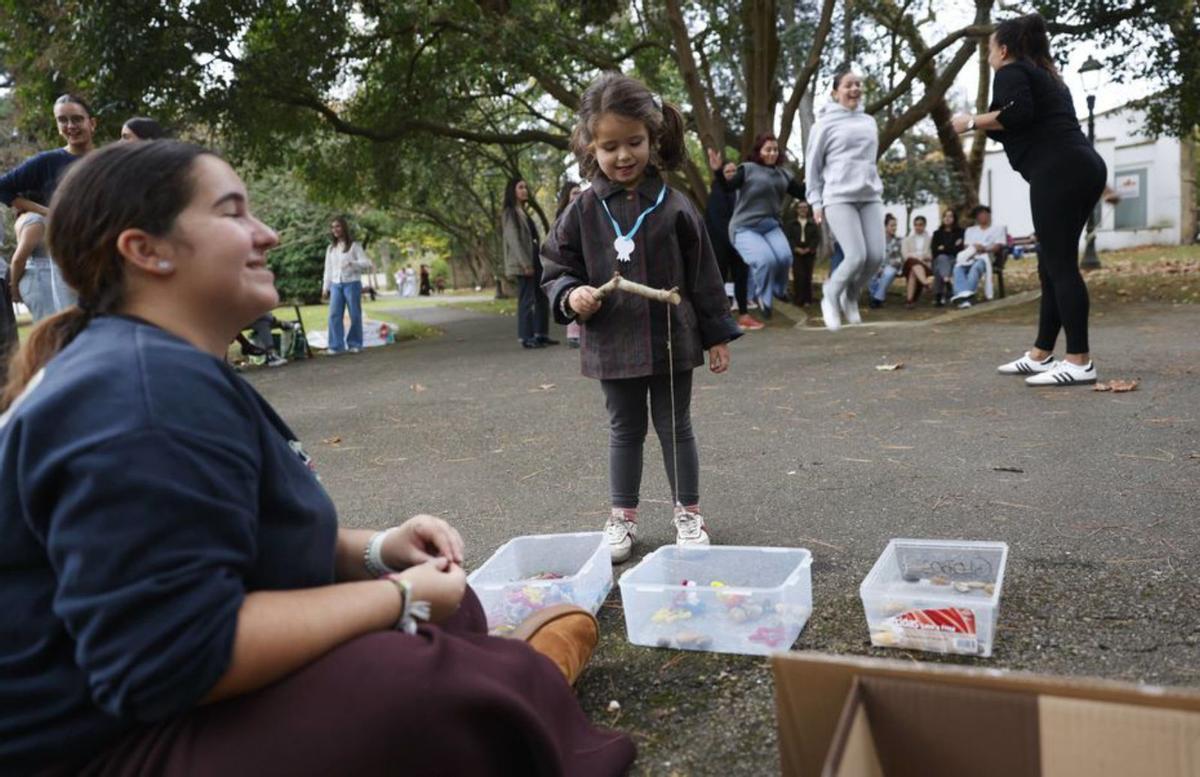Un aula de Educación Infantil en pleno parque