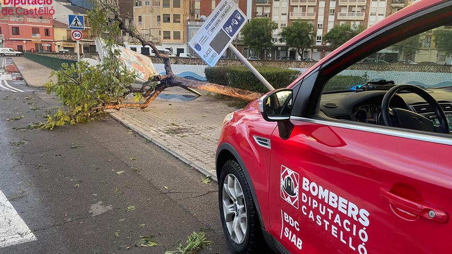 Intervenciones de los bomberos en Burriana