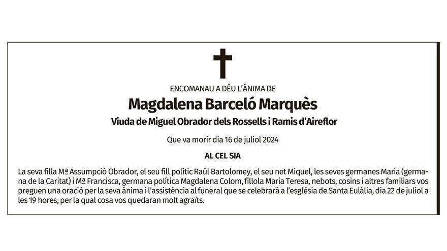 Magdalena Barceló Marquès