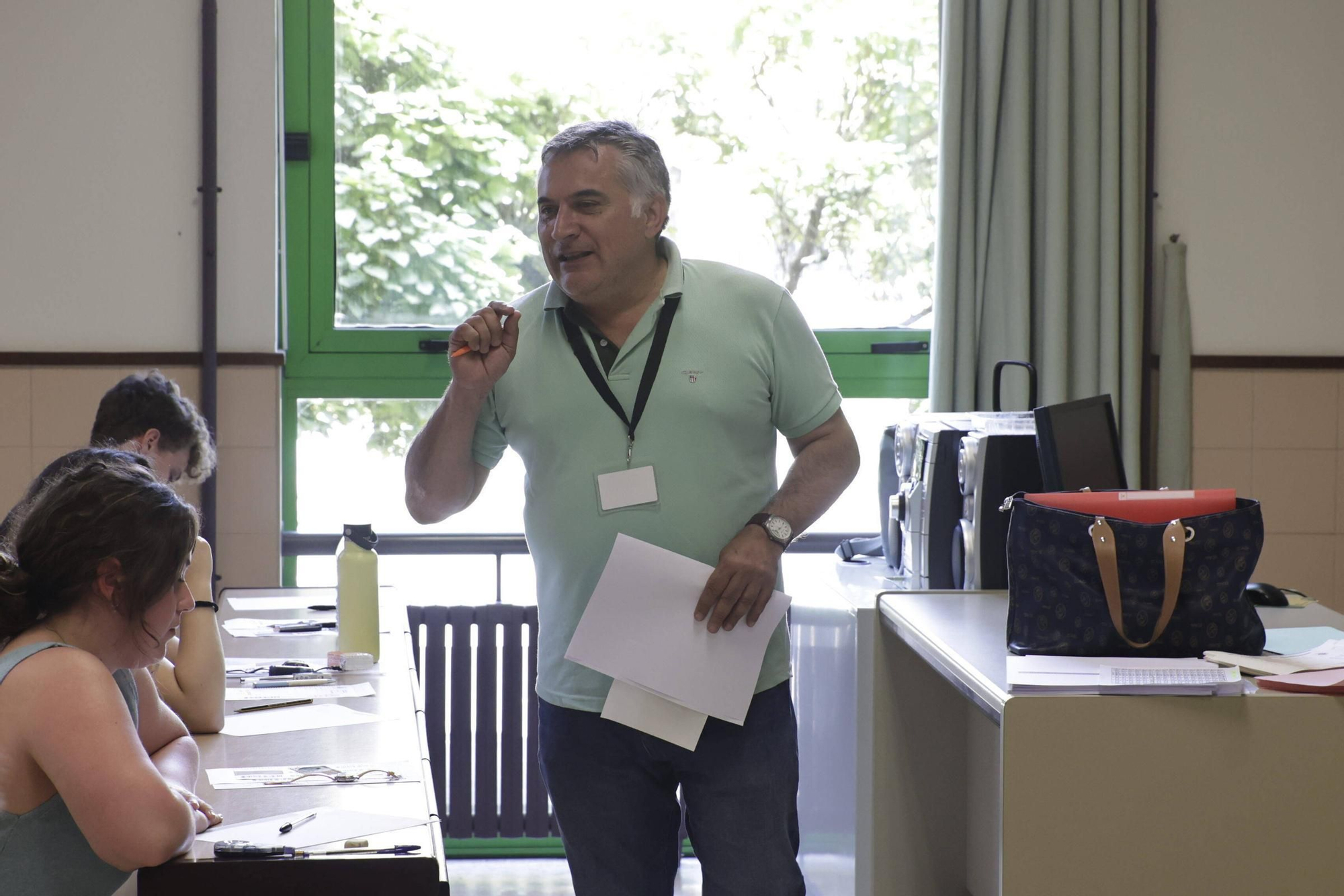 EN IMÁGENES: Así fue el primer día de la prueba extraordinaria de la EBAU 2024 en Asturias