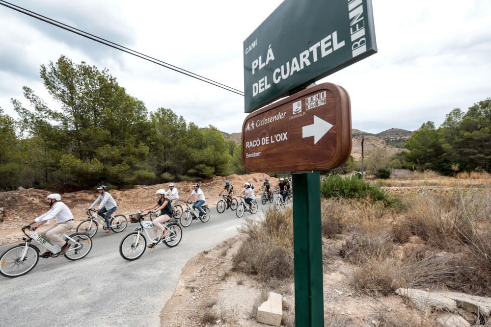 Ciclosendero entre Benidorm y l'Alfàs del Pi