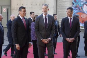 El rey llega a la inauguración del MWC sin ser recibido por Pere Aragonès