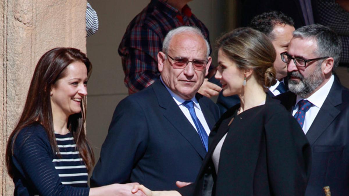 Letizia Ortiz y Felipe VI han visitado Villanueva de los Infantes, Tomelloso y Talavera de la Reina