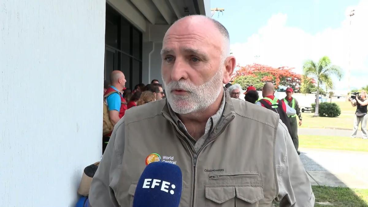 El chef José Andrés ya está en Venezuela: "La esperanza es la último que se puede perder"