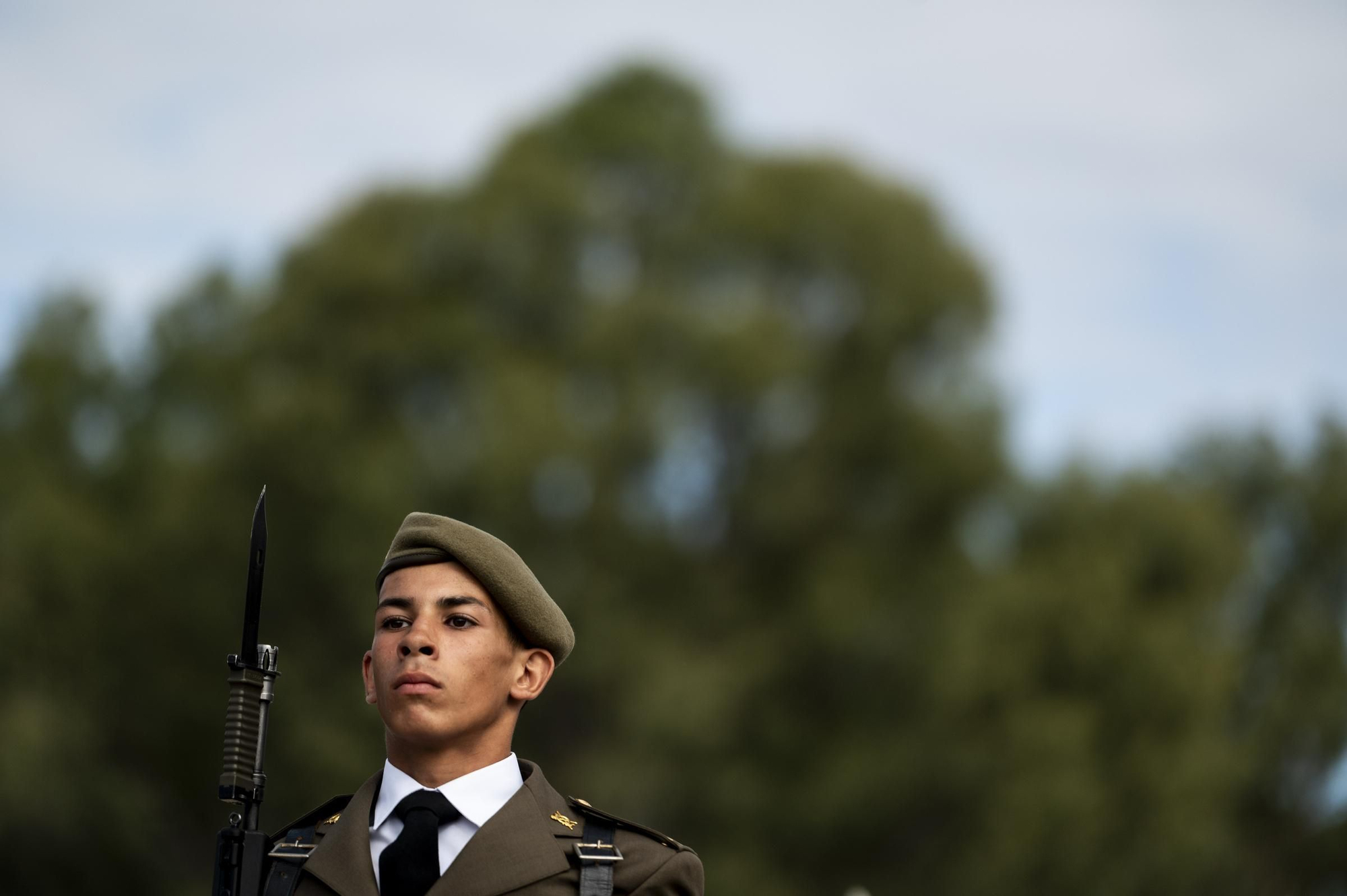 EN IMÁGENES | Multitudinaria jura de bandera en Cáceres con récord de mujeres soldado