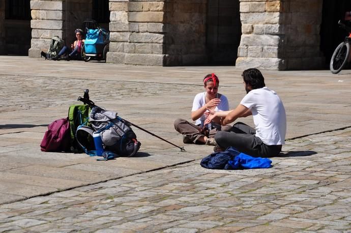 Canarios en el Camino de Santiago