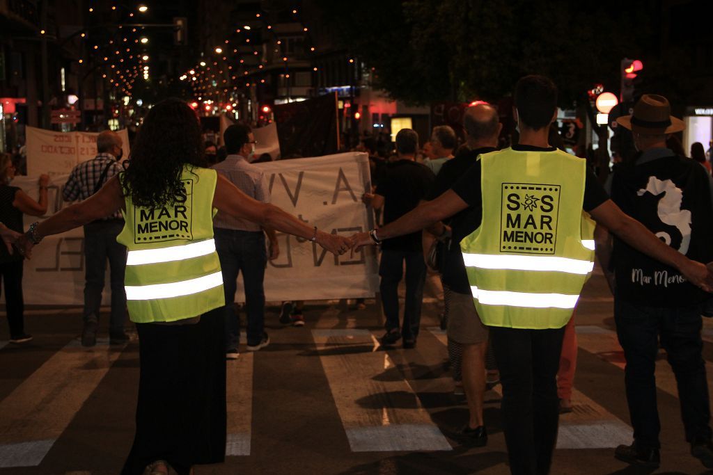 Manifestación por el Mar Menor en Murcia