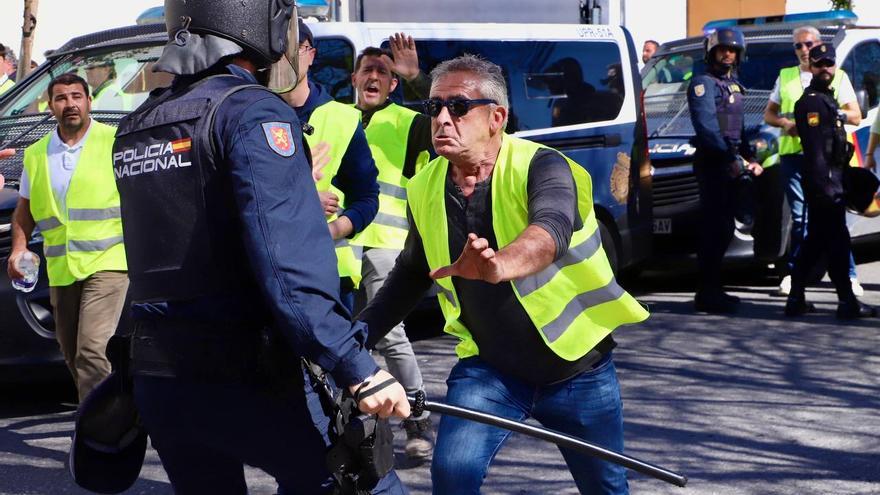 Las protestas de agricultores dan lugar a 120 multas en Córdoba