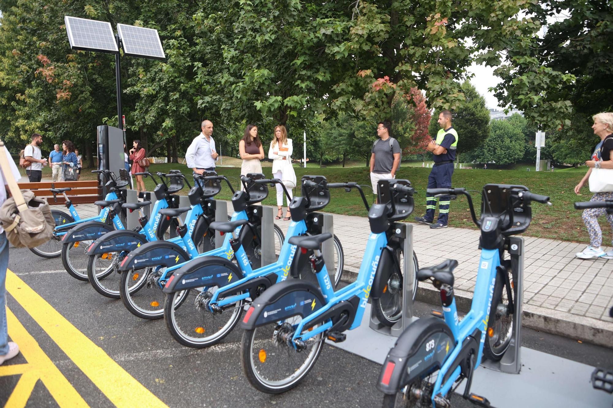Nueva estación de Bicicoruña en Vioño