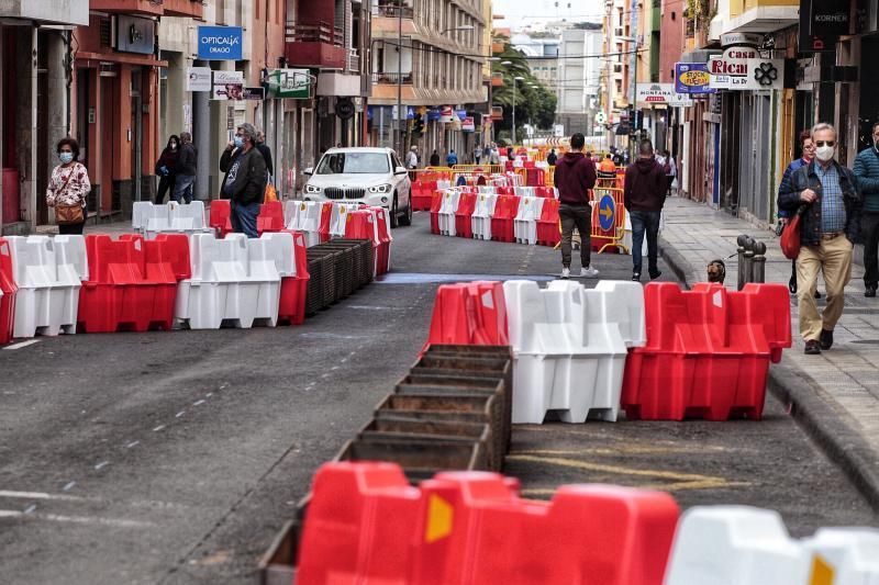 Peatonalización de la calle Heraclio Sánchez