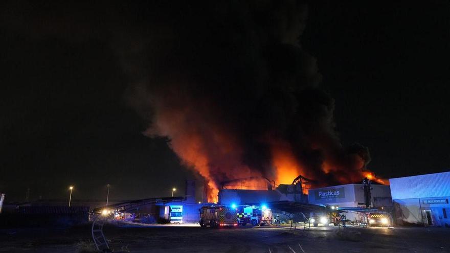 Intervención en un incendio