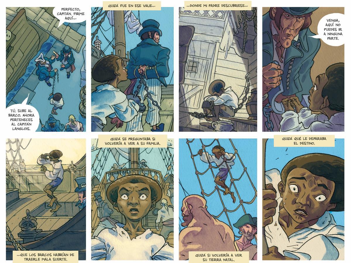 Viñetas de 'El primer Dumas'.