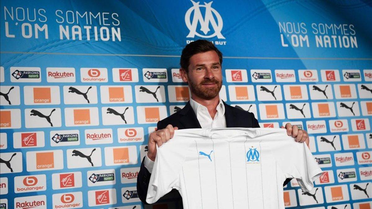 Villas-Boas, presentado como el nuevo entrenador del Marsella