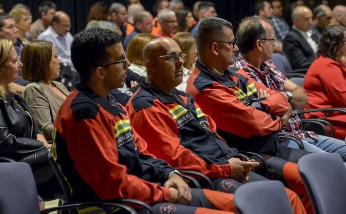 01/12/2017 LAS PALMAS DE GRAN CANARIA. Acto de honores y distinciones de la agrupación.de Protección Civil Ayto. Las Palmas de Gran Canaria. FOTO: J. PÉREZ CURBELO