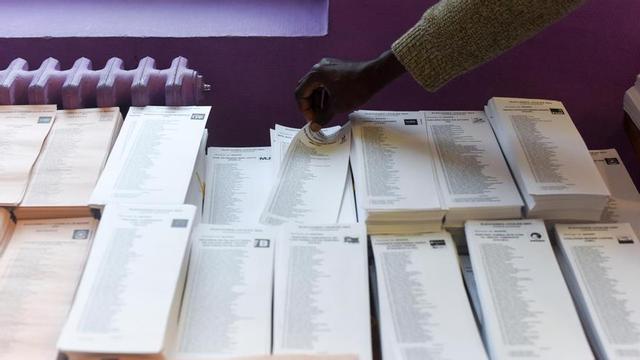 Papeletas para votar