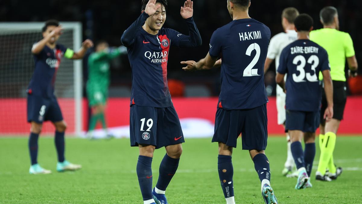 PSG - Milan: El gol de Kang-In Lee