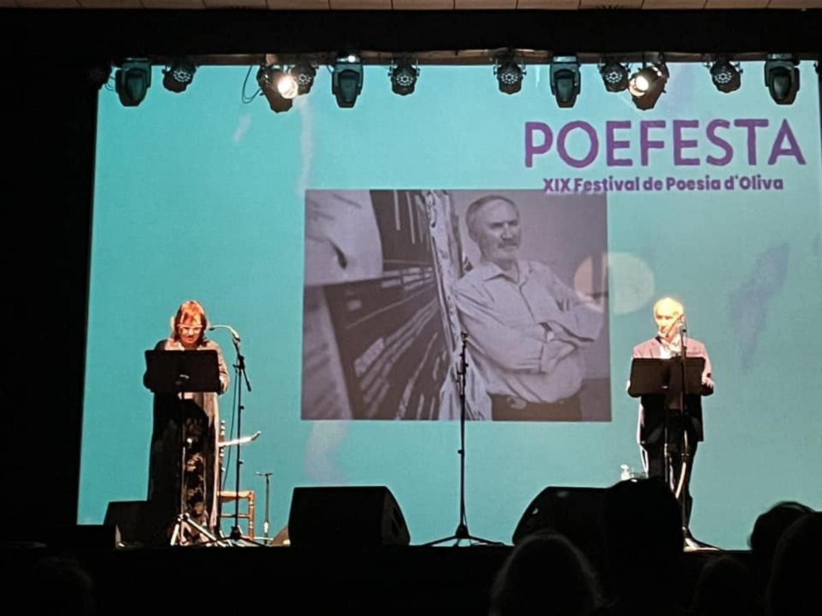 Celebración del Poefesta en Oliva, en imagen de archivo.