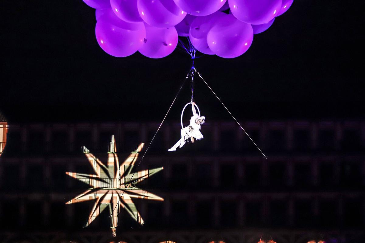 El espectáculo Musa de Lunas de La Corredera, en imágenes