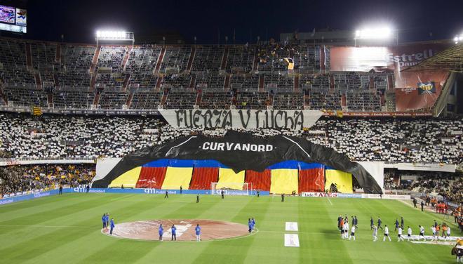 Imágenes, ya históricas, de la grada de Mestalla y que pueden volver pronto