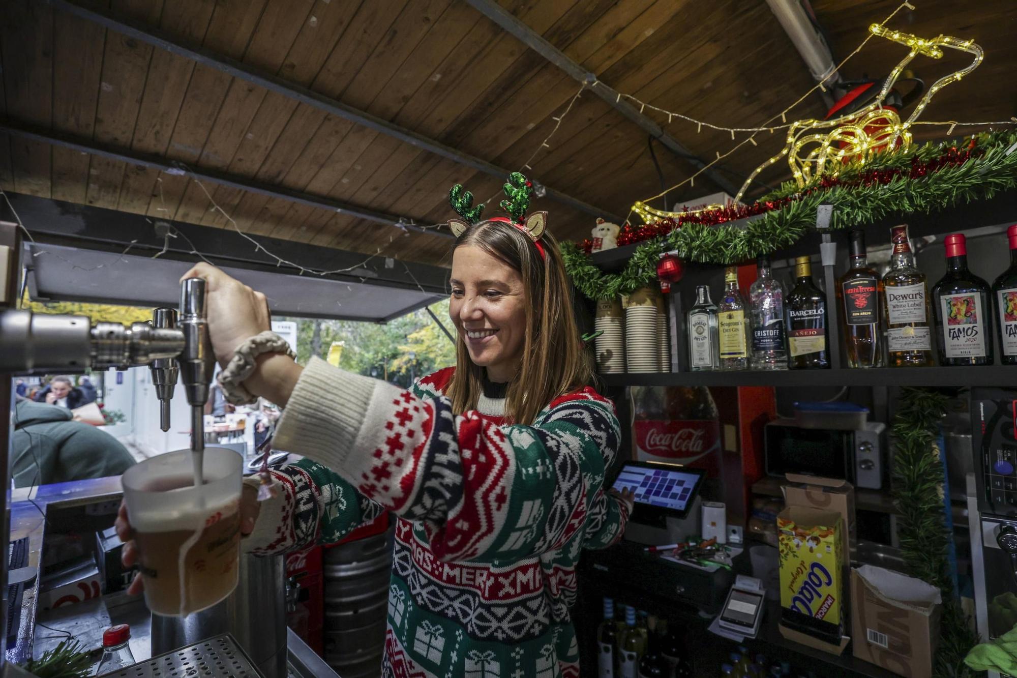 En imágenes: Ambiente navideño en Oviedo