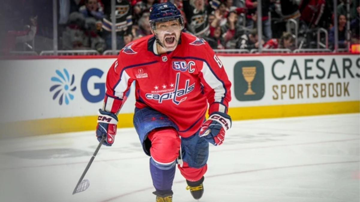 Ovechkin está a ocho goles del gran récord de Gretzky (894)
