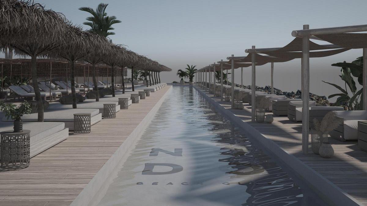 Peñíscola estrenará un innovador ‘beach club’ en el verano del 2024 que contará con una espectacular piscina.
