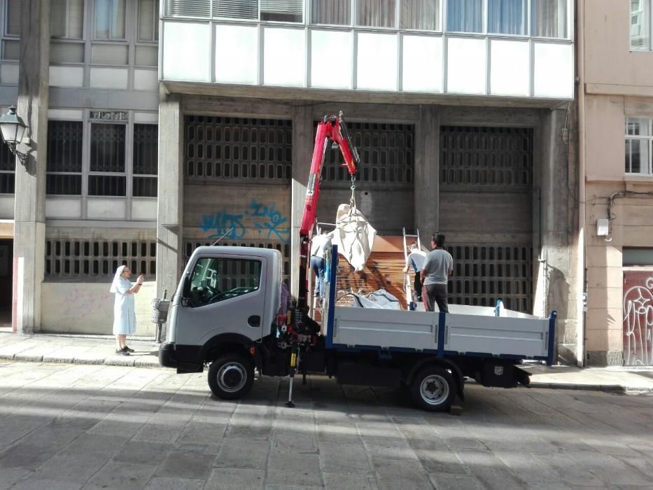 El adiós de la Virgen de la Inmaculada