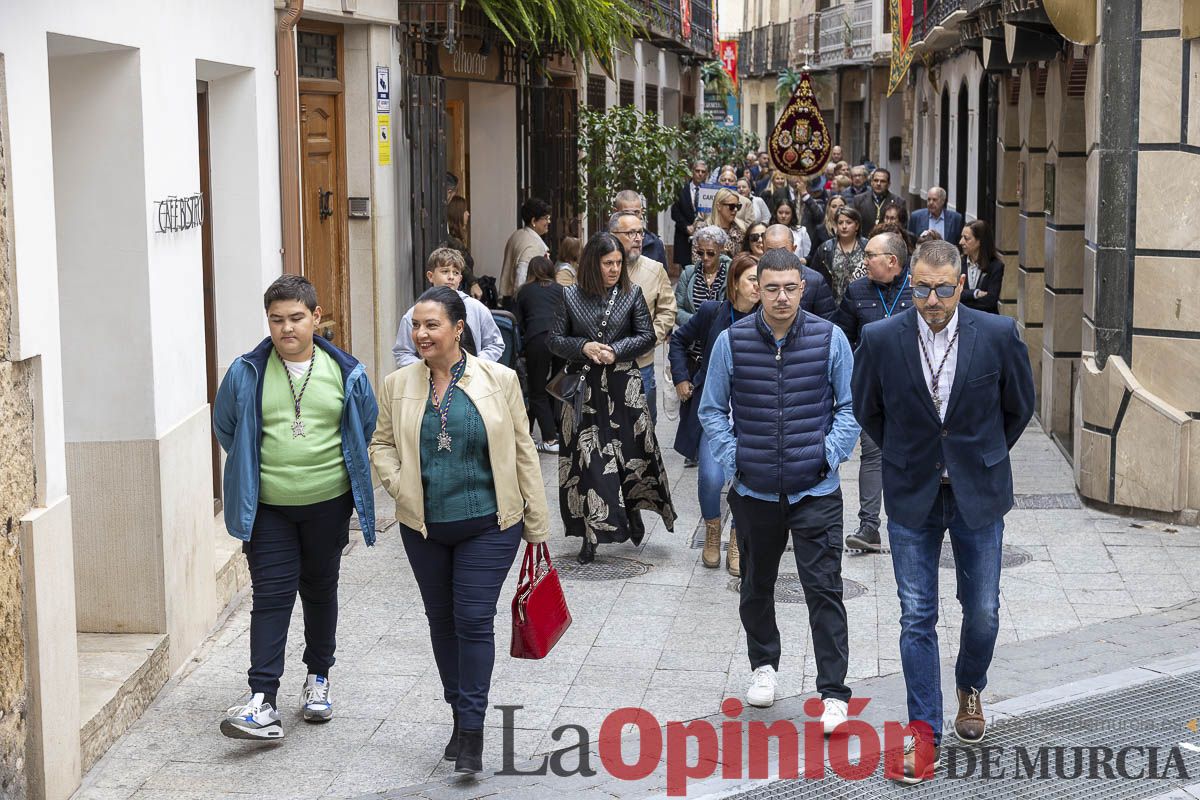 Cofradías y Hermandades de Semana Santa Peregrinan a Caravaca