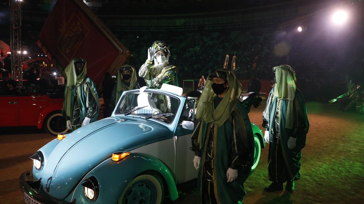 La Cabalgata de Reyes en la Plaza de Toros