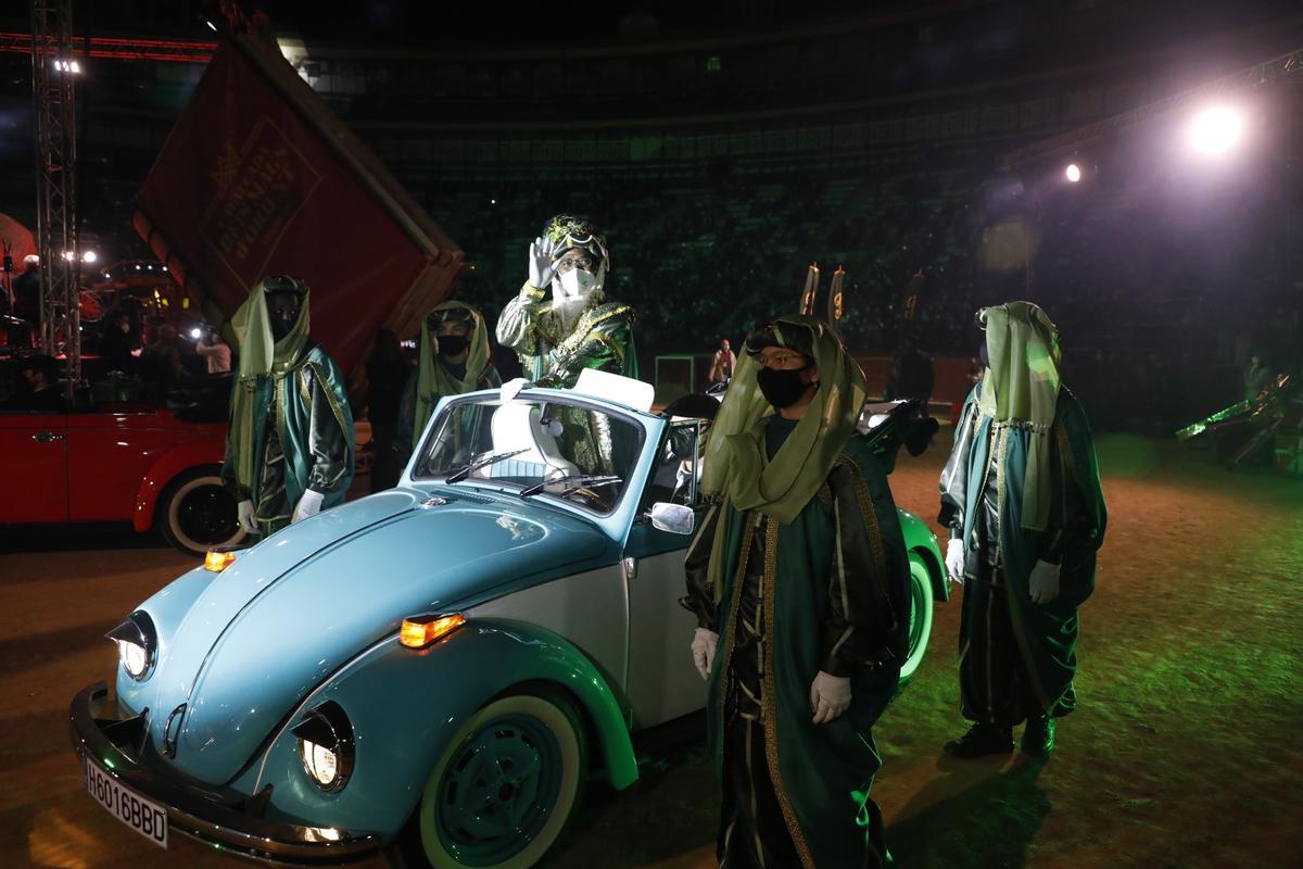 La Cabalgata de Reyes en la Plaza de Toros