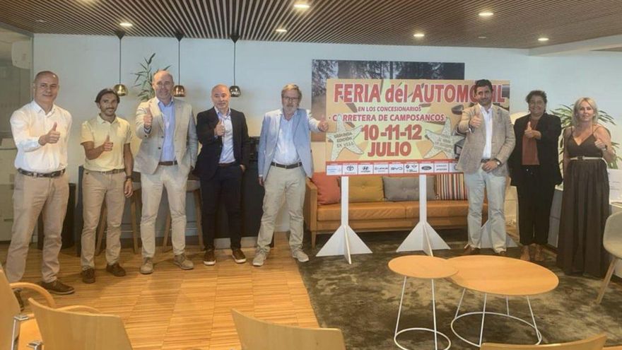 Los concesionarios de Camposancos se van de feria |