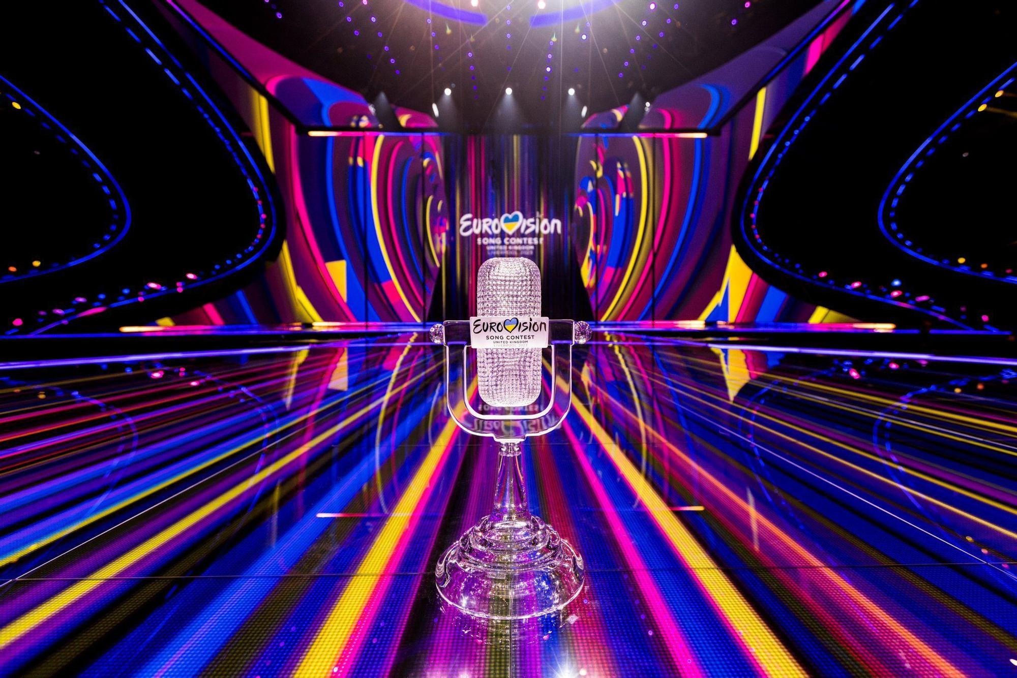 Micrófono de cristal de Eurovisión