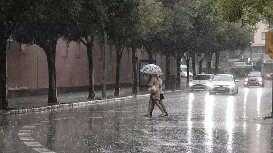 El temporal deja en Mallorca las primeras lluvias en una jornada marcada por la alerta naranja