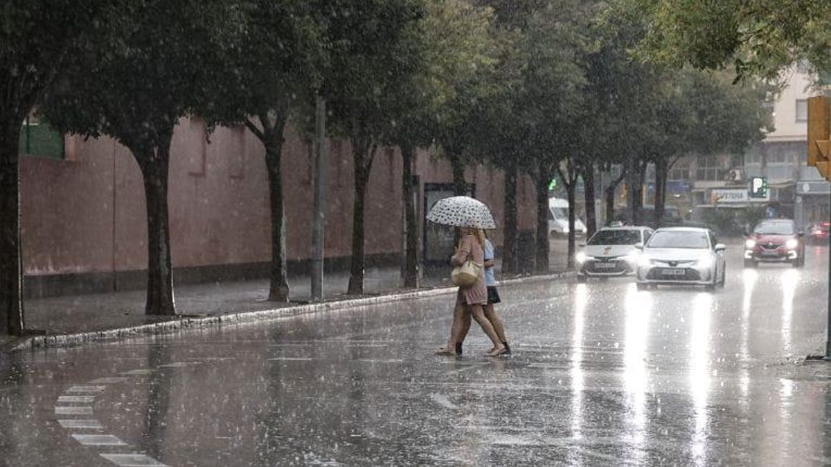 La dana Alice pone en alerta narnaja a Mallorca: estos son los municipios más afectados