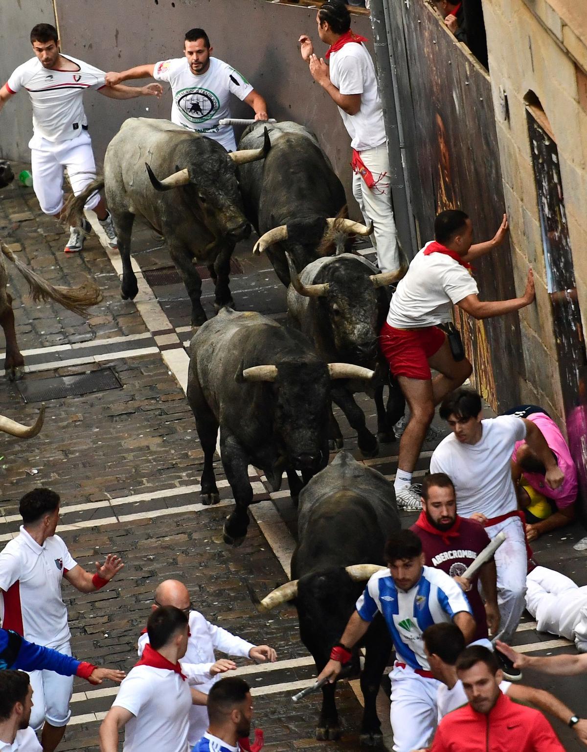 Segundo encierro de los Sanfermines 2023