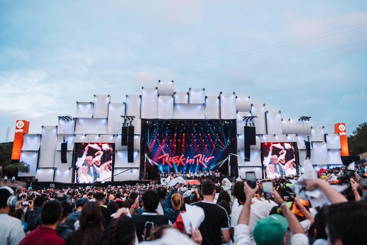 Palco Mundo del Rock in Rio Lisboa