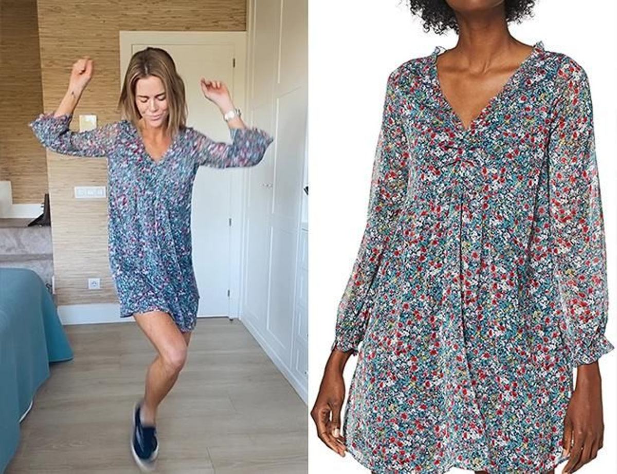 Amelia Bono, con vestido de Pepe Jeans