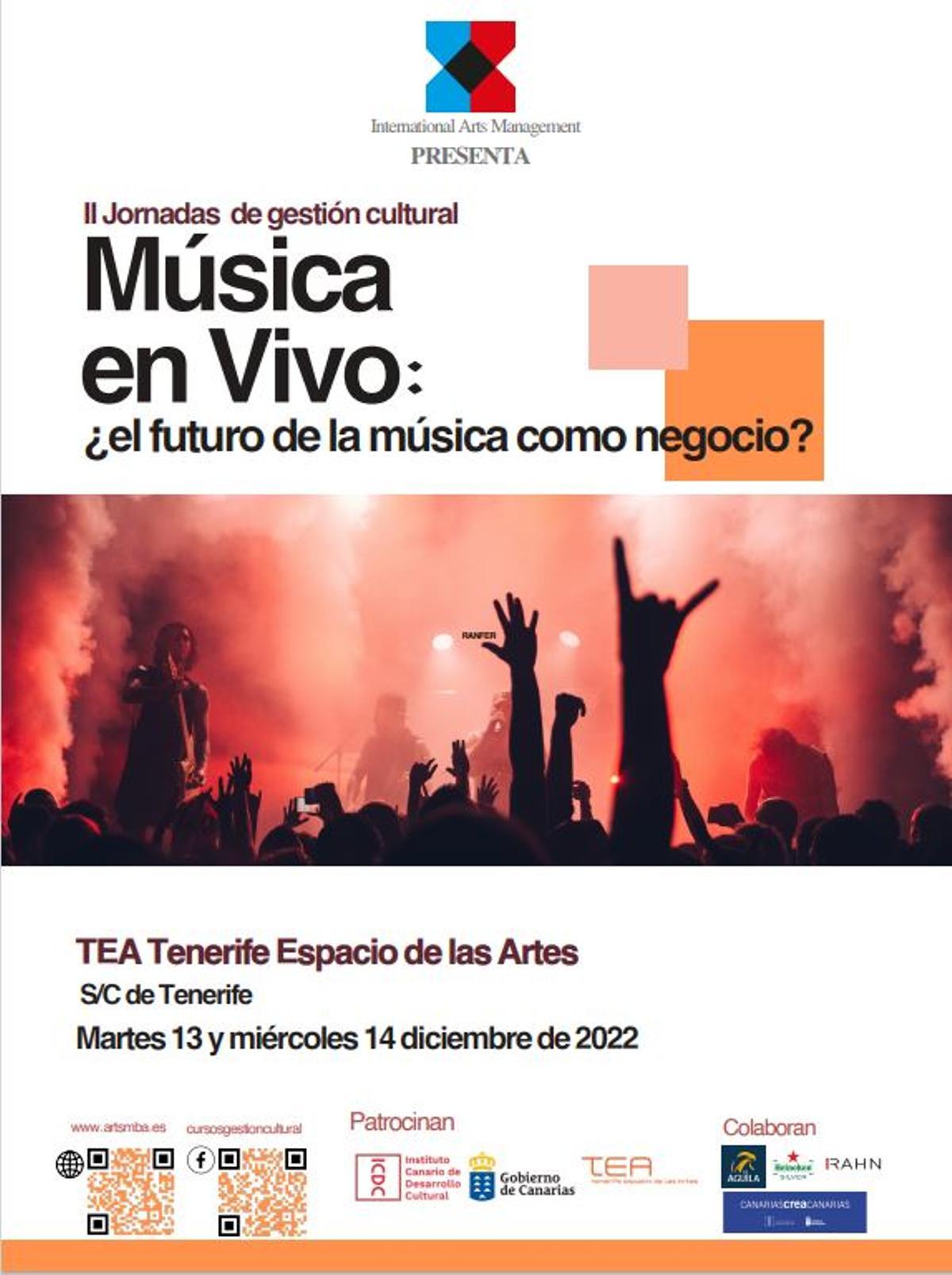 Cartel de las jornadas.