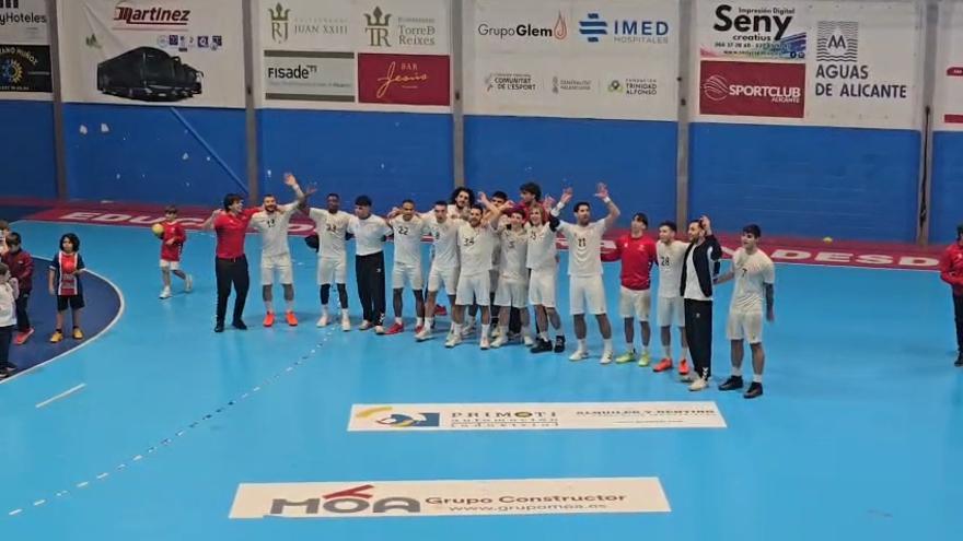 La Fundación Agustinos sigue en puesto de ascenso directo a la Asobal