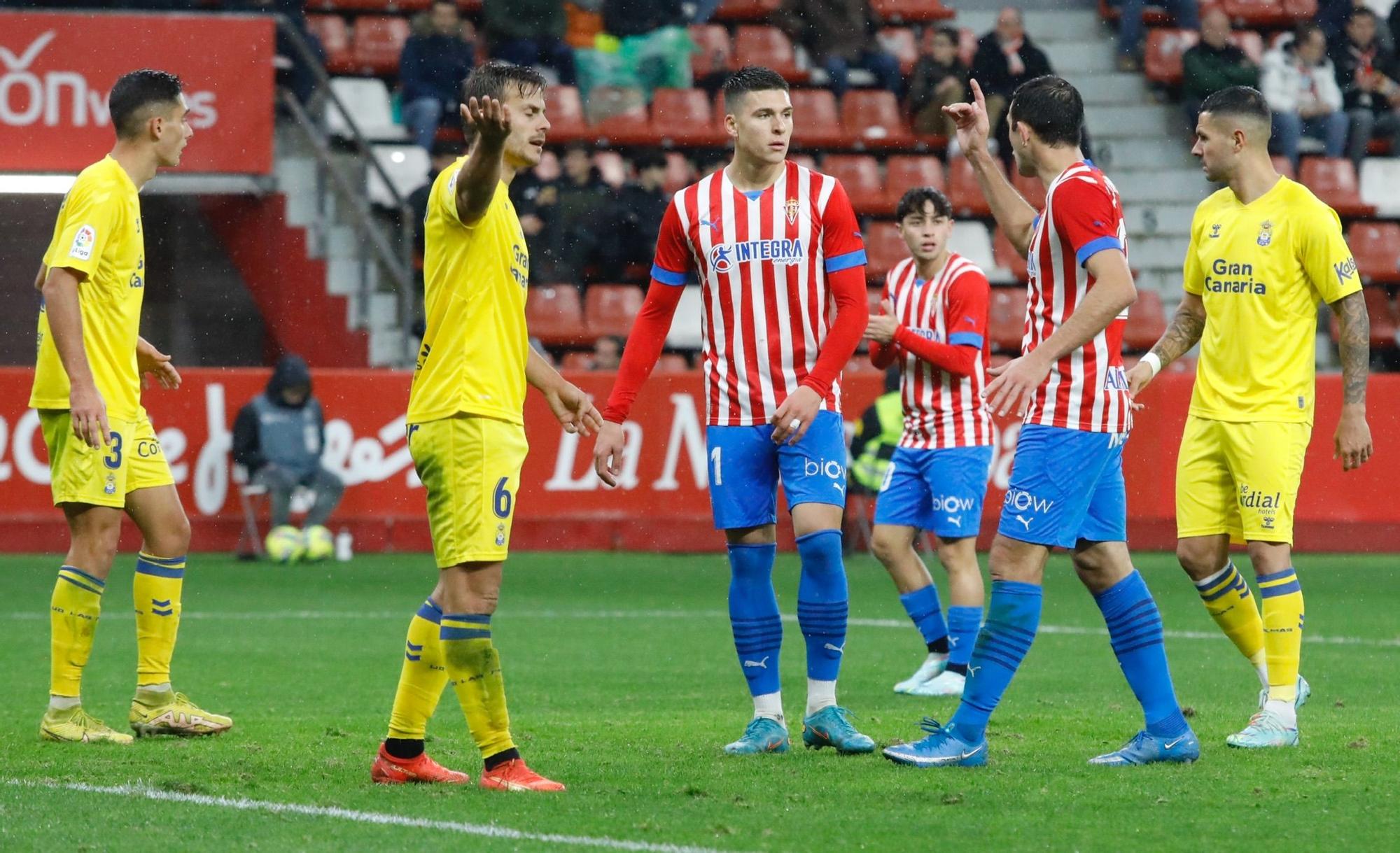 Sporting - Las Palmas, en imágenes