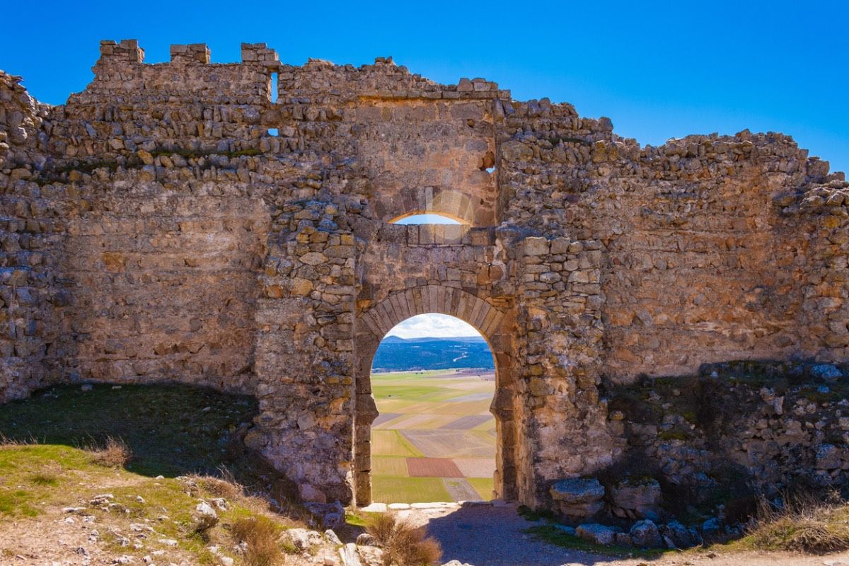 Restos de las ruinas del castillo de Gormaz