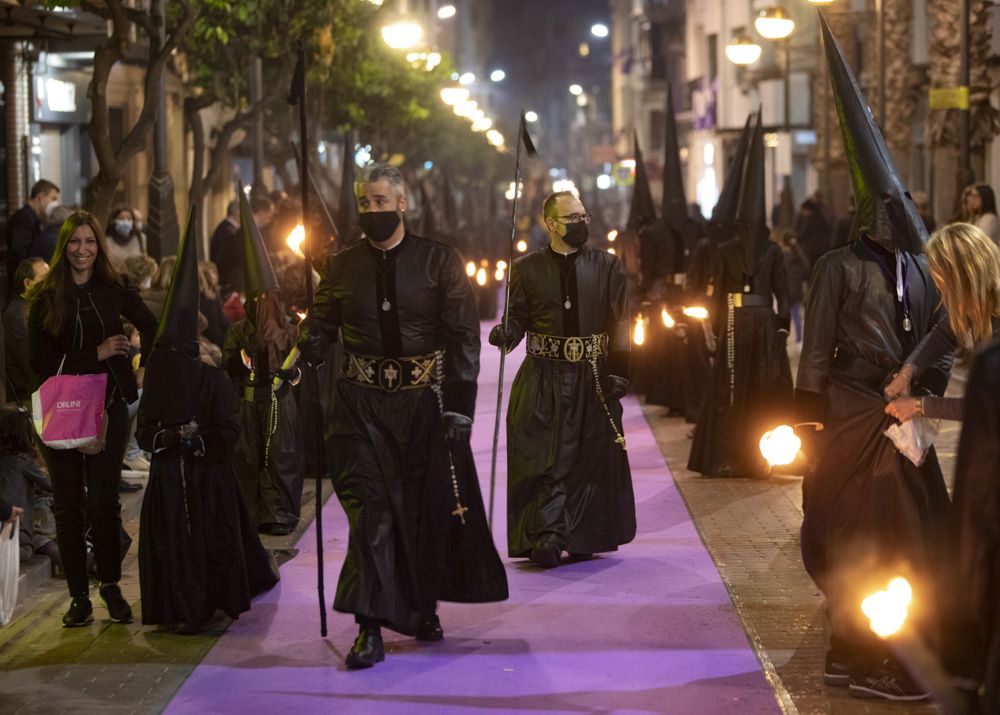 Procesión de Viernes Santo en Sagunt