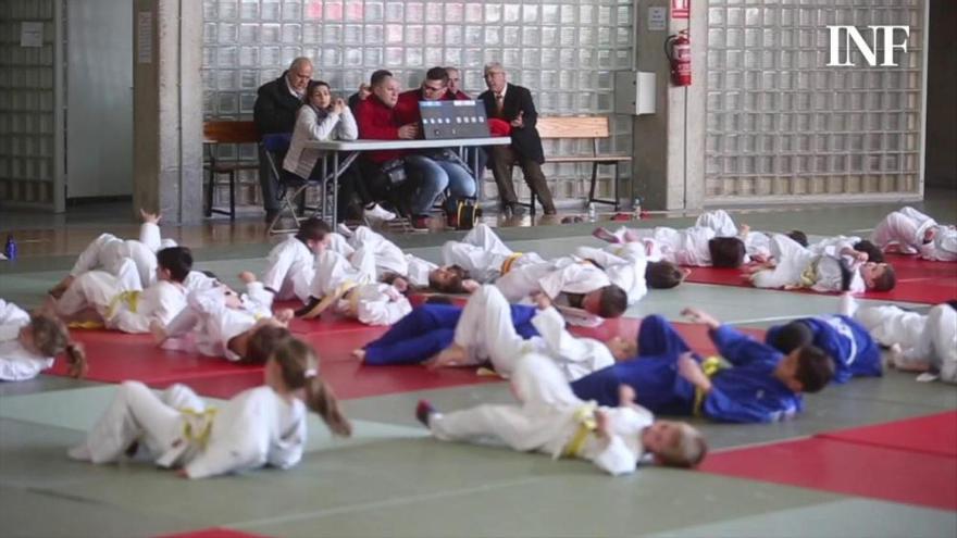 Más de 600 "minijudokas" sobre el tatami de Alicante