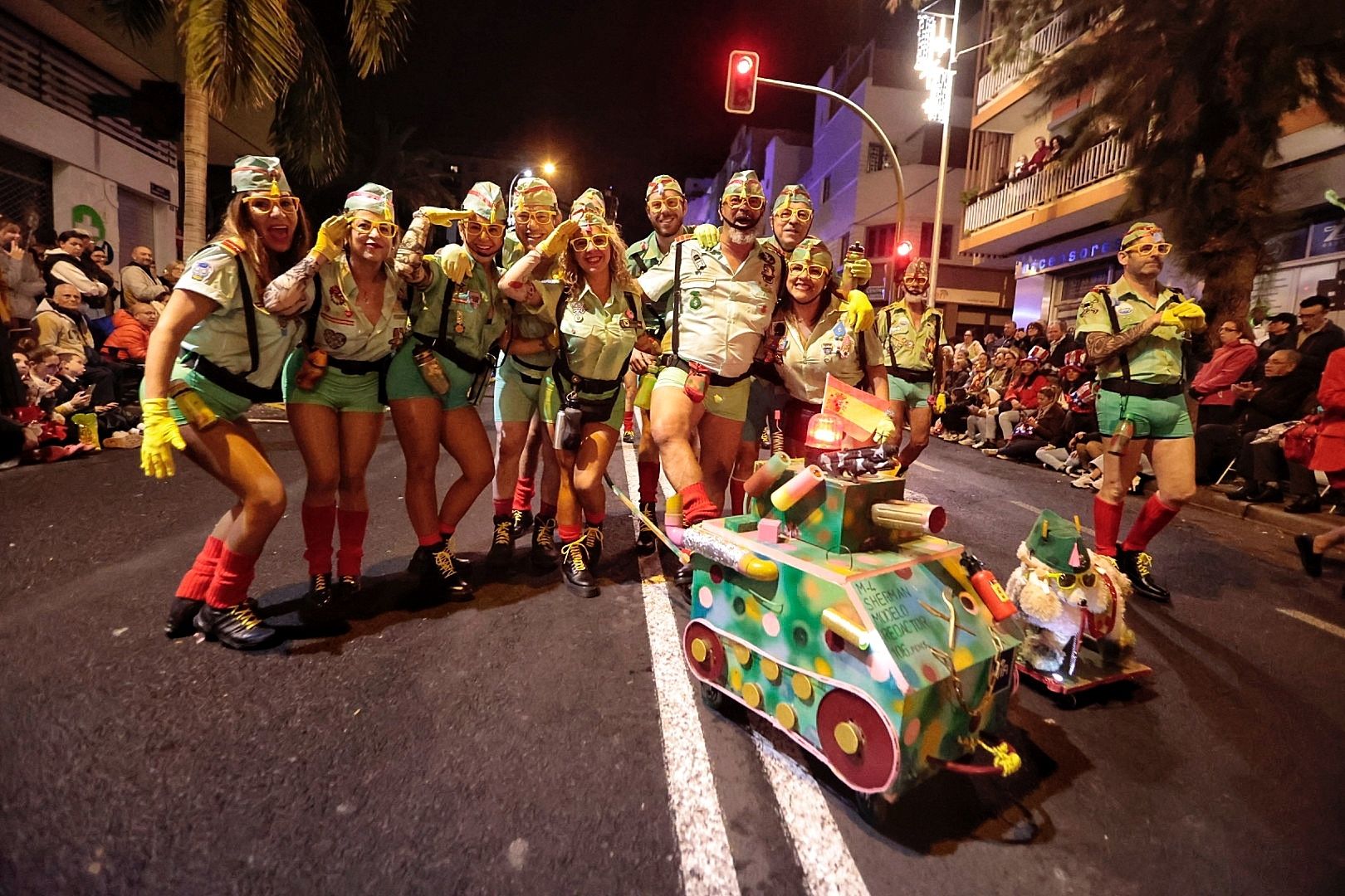 Cabalgata anunciadora del Carnaval de Santa Cruz de Tenerife 2023