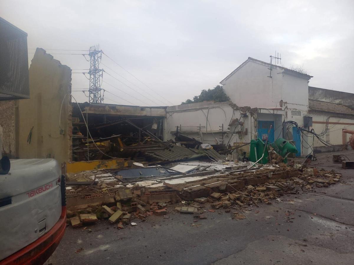 Así ha quedado la casa tras la demolición completa.