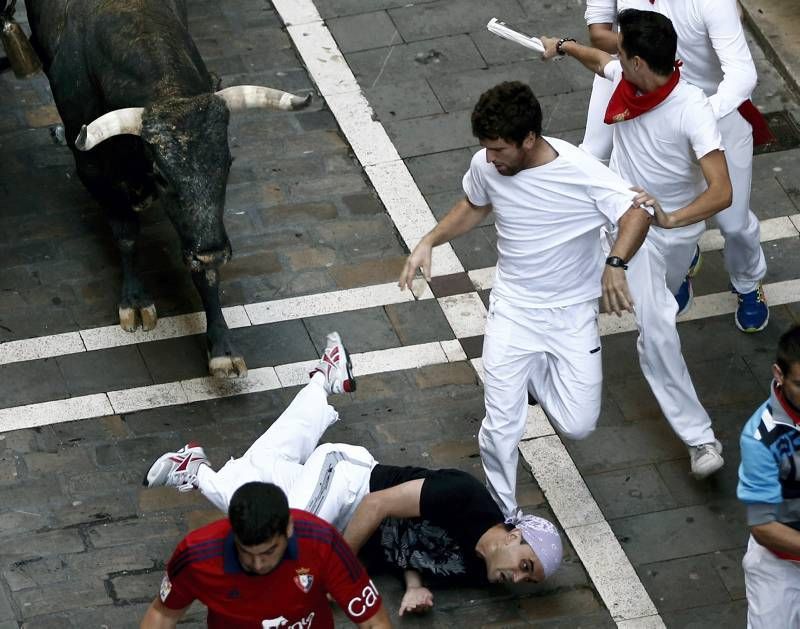 Último encierro de las Fiestas de San Fermín 2015